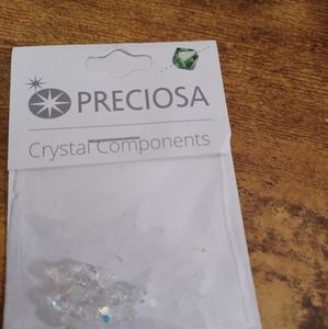 Preciosa clear crystal beads